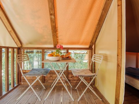 Tente 2 personnes - Insolite Nature Cyclo - 1 chambre - -Sans sanitaires - Sans cuisine