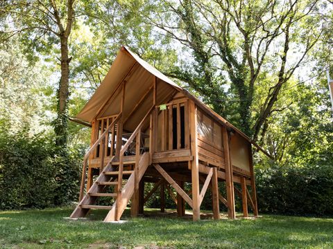 TENTE 2 personnes - Tente Insolite Nature Cyclo 1 ch. -Sans sanitaires - Sans cuisine