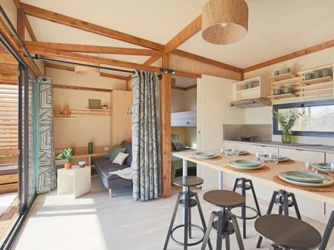 MOBILHOME 6 personnes - Chalet Premium Maine 2 ch. - TV - LV 