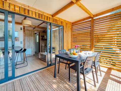 Chalet 4 personnes - Premium Maine - 1 chambre - TV - NOUVEAUTÉ 2026 - PONTON PRIVE !