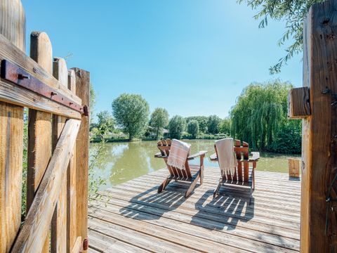 Chalet 4 personnes - Premium Maine - 1 chambre - TV - NOUVEAUTÉ 2026 - PONTON PRIVE !