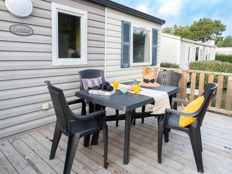 MOBILHOME 6 personnes - Cottage Confort 32m² - 3 chambres + télévision