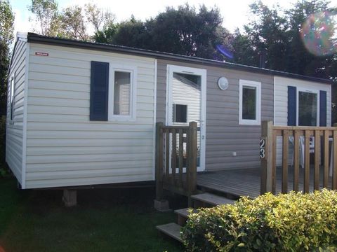 MOBILHOME 6 personnes - Cottage Confort 32m² - 3 chambres + télévision