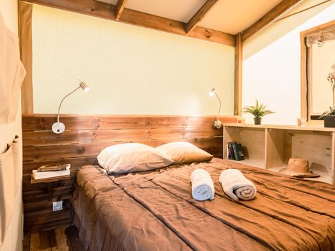 Tente en toile et en bois 4 personnes - Tente Cotton