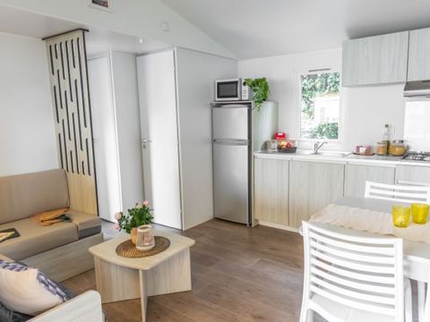 MOBILHOME 6 personnes - Cottage Premium 3 chambres + TV + Terrasse
