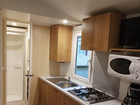 MOBILHOME 4 personnes - Confort 30m2 (2 chambres) + terrasse couverte