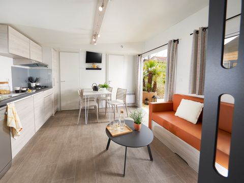 MOBILHOME 6 personnes - Homeflower Premium 35m² (3 chambres) + terrasse couverte