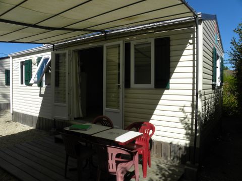 MOBILHOME 4 personnes - VALAUDRAN 27m² / 2 chambres - Terrasse couverte