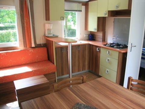 MOBILHOME 6 personnes - Standard 3 chambres 34m² + Terrasse non couverte