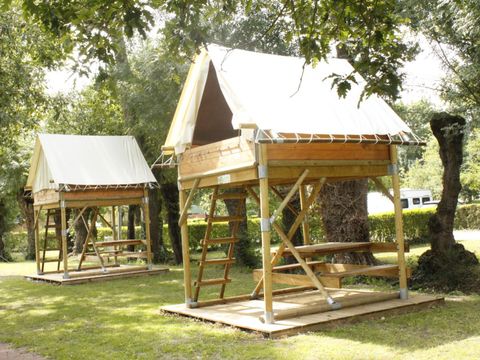 TENTE TOILE ET BOIS 2 personnes - Tente Bivouac Standard 1 chambre (sans sanitaires / sans cuisine / sans parking)
