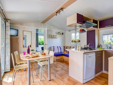 MOBILHOME 6 personnes - COTTAGE 6p 3ch 2Sdb ***