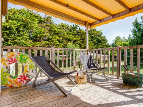 MOBILHOME 6 personnes - COTTAGE 6p 3ch 2Sdb ***