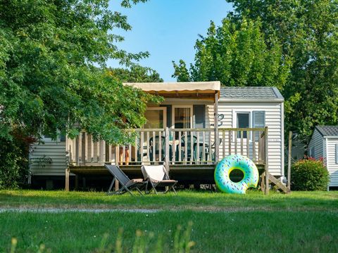 MOBILHOME 4 personnes - COTTAGE SALINE 5p 2ch ***