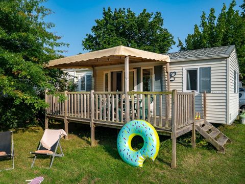 MOBILHOME 4 personnes - COTTAGE SALINE 5p 2ch ***