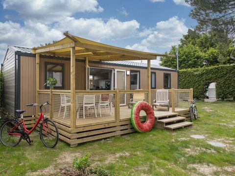 MOBILHOME 6 personnes - COTTAGE 6p 3ch 2Sdb ****
