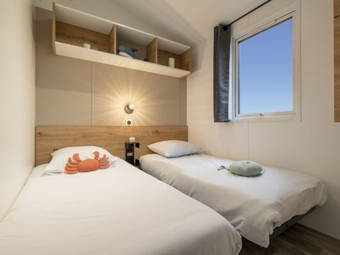 MOBILHOME 6 personnes - COTTAGE 6p 3ch 2Sdb ****