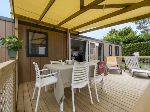 MOBILHOME 6 personnes - COTTAGE 6p 3ch 2Sdb ****