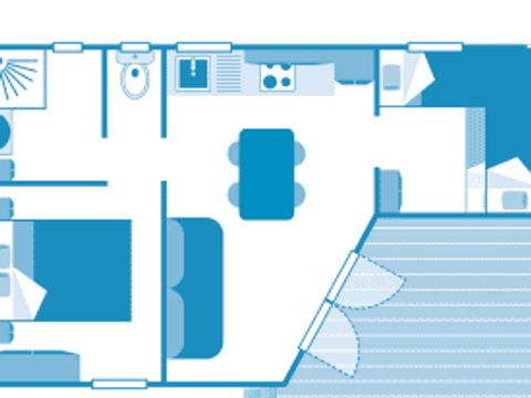 CHALET 5 personnes - Chalet 5p 2ch ***