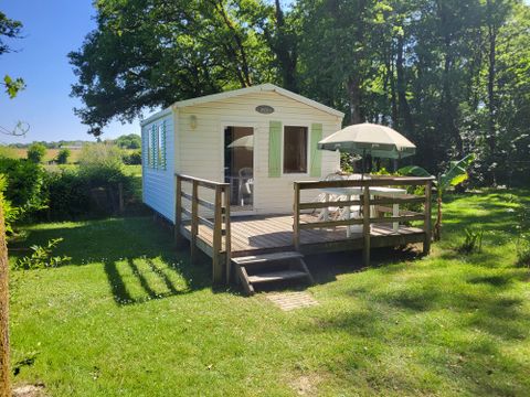 MOBILHOME 2 personnes - 18 m² - 1 chambre (Pour un couple)