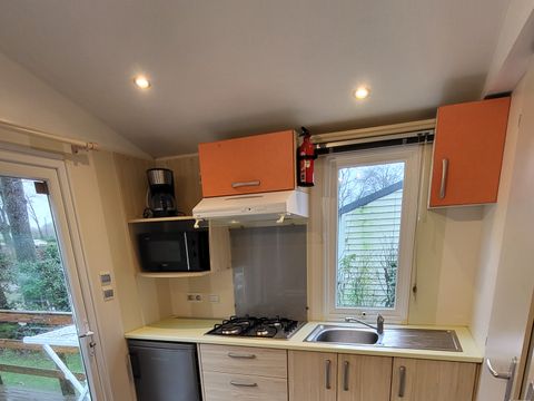MOBILHOME 2 personnes - 18 m² - 1 chambre (Pour un couple)