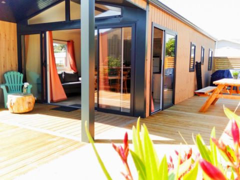 MOBILHOME 4 personnes - Mobil-home Bretagne Premium SPA - 32m² - 2 chambres