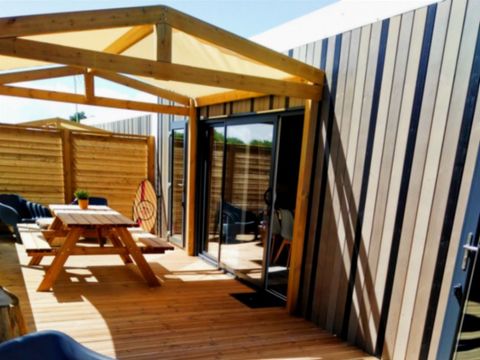 MOBILHOME 4 personnes - Mobil-home Atlantique SPA - 36m² - 2 chambres