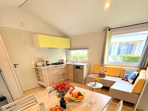 MOBILHOME 6 personnes - mobil-home PREMIUM  3 chambres, 2 SDB