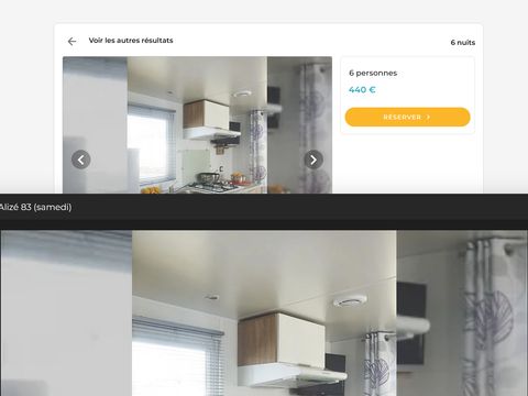 MOBILHOME 6 personnes - Rapidhome Alizé 83 (samedi)