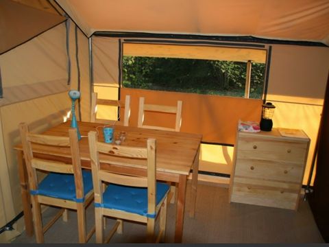TENTE 4 personnes - COTTON LODGE NATURE (sans sanitaires)
