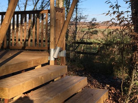 TENTE TOILE ET BOIS 6 personnes - SAFARI COTTAGE INSOLITE PREMIUM