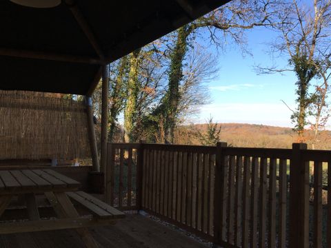 TENTE TOILE ET BOIS 6 personnes - SAFARI COTTAGE INSOLITE PREMIUM