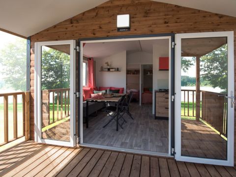 MOBILHOME 4 personnes - 2 chambres - Terrasse intégrée