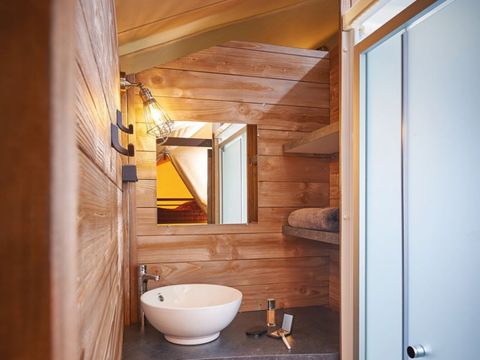 BUNGALOW TOILÉ 4 personnes - TENTE LODGE PREMIUM