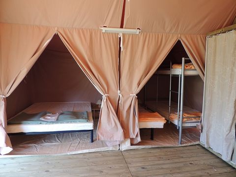 TENTE 5 personnes - Tente Nature 2 chambres sans sanitaires