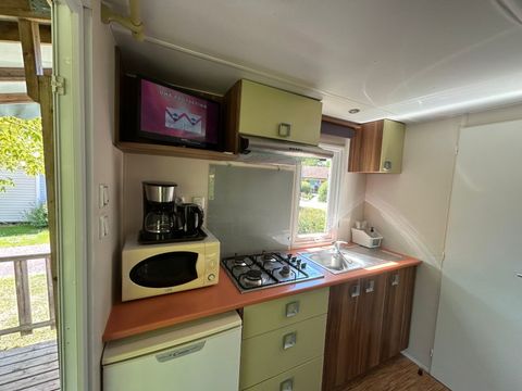 MOBILHOME 3 personnes - Equilibre 1 chambre 2/3 personnes