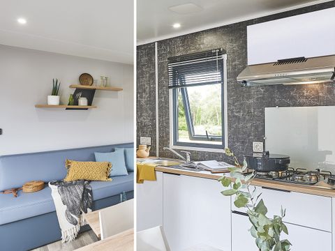 MOBILHOME 4 personnes - M - PREMIUM 2 CHAMBRES - CLIM + TV + SUITE PARENTALE