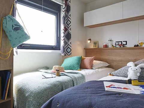 MOBILHOME 6 personnes - PREMIUM 3 CHAMBRES - CLIM + TV + SUITE PARENTALE
