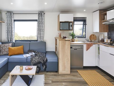 MOBILHOME 6 personnes - PREMIUM 3 CHAMBRES - CLIM + TV + SUITE PARENTALE