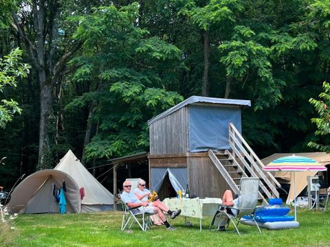 Hébergement 5 personnes - GLAMPING CABANE sans sanitaires