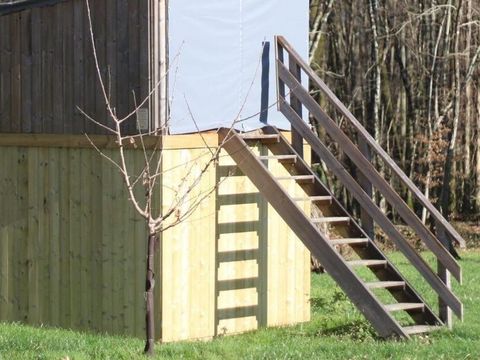 Hébergement 5 personnes - GLAMPING CABANE sans sanitaires