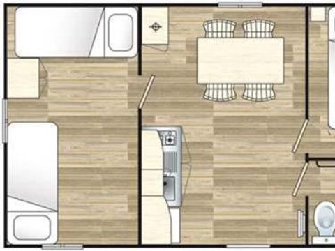 MOBILHOME 4 personnes - COTHY Classic
