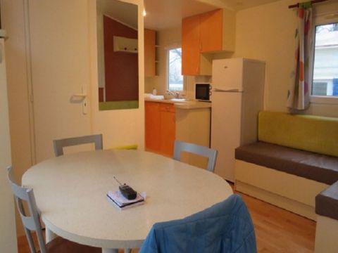 MOBILHOME 12 personnes - Tribu 2 mobil homes 4/6 Jumelés