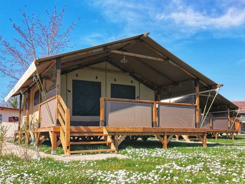 LODGE 5 personnes - Lodge sans sanitaires 34m²