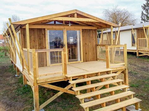 MOBILHOME 4 personnes - LODGE SUR PILOTIS CONFORT +
