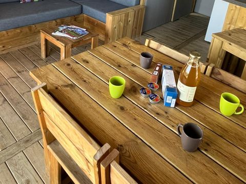 MOBILHOME 4 personnes - LODGE SUR PILOTIS CONFORT +