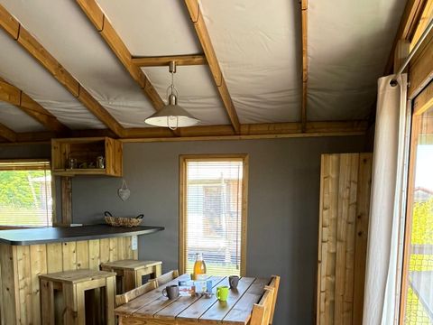 MOBILHOME 4 personnes - LODGE SUR PILOTIS CONFORT +