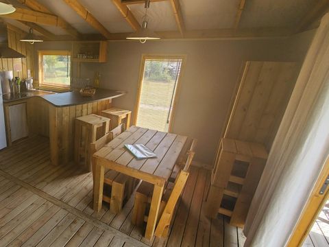 MOBILHOME 4 personnes - LODGE SUR PILOTIS CONFORT +