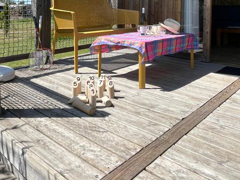 MOBILHOME 4 personnes - LODGE SUR PILOTIS CONFORT +