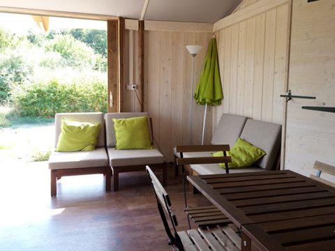 TENTE TOILE ET BOIS 5 personnes - LODGE BALI CONFORT +