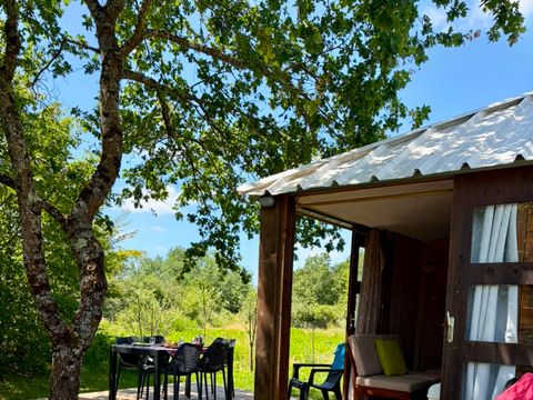 TENTE TOILE ET BOIS 5 personnes - LODGE BALI CONFORT +